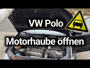 VW Polo 6R open the bonnet - VW Polo V open the bonnet - TOP INSTRUCTIONS!