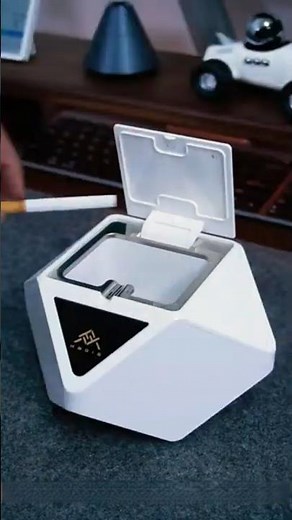 Smokeless Ashtray Ultimate Smart Ashtray with USB Recharge Power #shorts