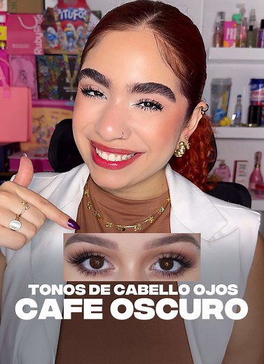 Tonos de Cabello para Ojos Café Oscuro