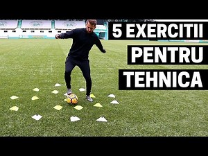 EXERCITII DE CONTROL | 5 EXERCITII ESENTIALE PENTRU TEHNICA | IMPROVED FOOTBALL