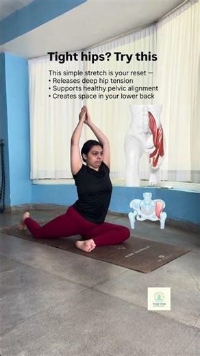 #yoga #yogapractice #exercise #asana #tutorial #hipopening