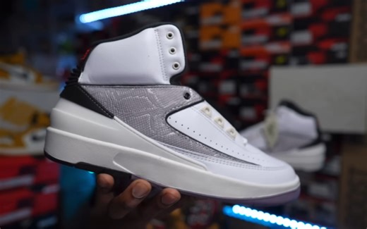 Air Jordan 2代 Python 蟒纹 灰白 AJ2｜JTSG