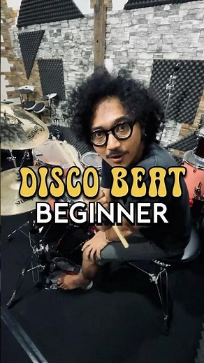 BASIC DISCO BEAT for Beginner || #drumlessons #disco #discobeat #drumlessonforbeginners #drums #fyp