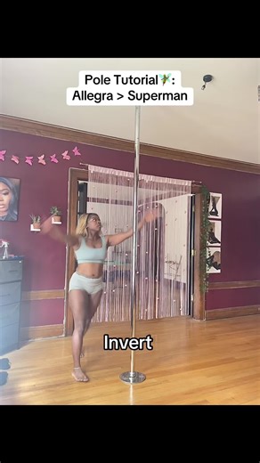 QUICK LIL 1 2 🫶🏾💞 #poletutorial #poletrick #poledancer