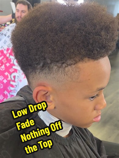 Low Drop Fade Nothing Off the Top #haircut #fyp #foryoupage #blowthisup #viral