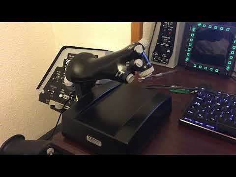 Teensy standalone adapter for the Thrustmaster Cougar throttle