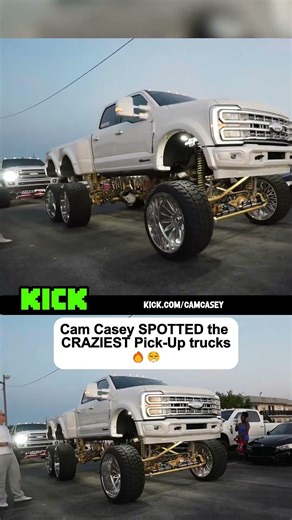 Cam Casey SPOTTED the CRAZIEST Pick-Up trucks 🔥😮‍💨