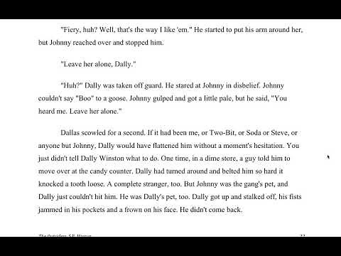 The Outsiders Chapter 2