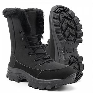 Snow Boots For Women , Warm waterproof snow boots
