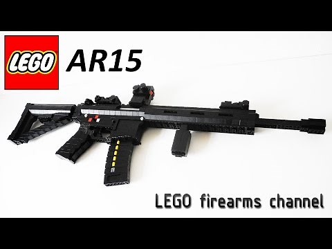 LEGO - custom AR15 replica