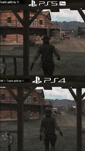 PS5 vs PS4 | Red Dead Redemption Graphics Glow-Up! 🔥🤠
