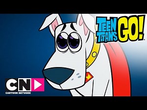 Teen Titans Go! | Cuidar al perro Krypto | Cartoon Network