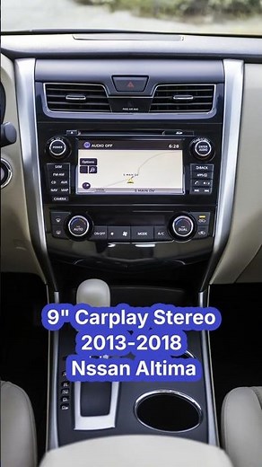 ViaBecs Nissan Altima 2013–2018 Radio Upgrade 9 Inch Android Head Unit