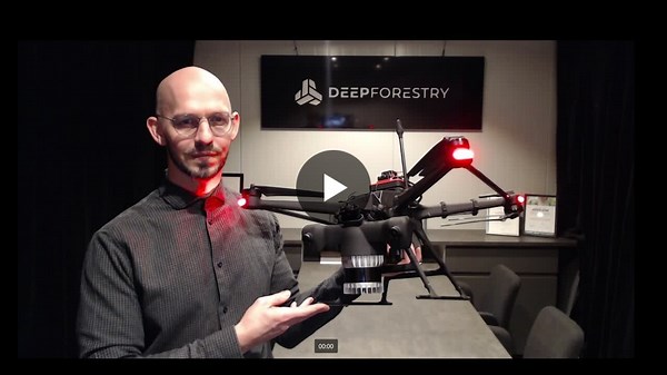 Autonomous under-the-canopy drone with automated AI Forest Inventory | Deep Forestry