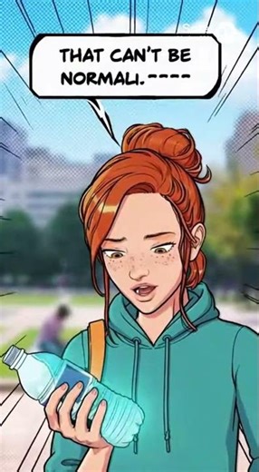 mermaid transformation as a comic book video idea #1