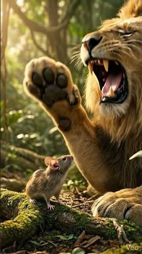 The Lion and the Mouse 🦁🐭 | Inspirational Moral Story for Kids
