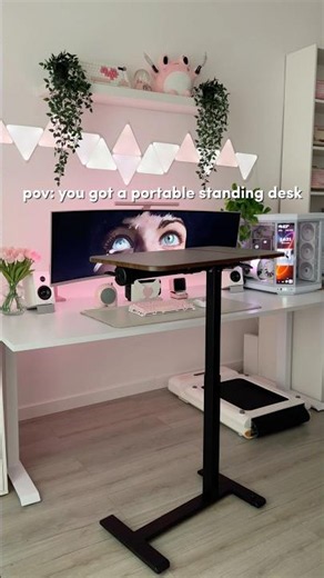 your sign to get a portable standing desk ✨ MUSSO AnyDesk D5 code: COZYCESS for €25 off on Musso.eu