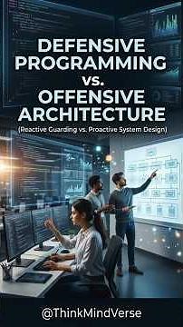 Defensive Programming vs. Offensive Architecture 🧠🛡️ (Stop Writing Null Checks)