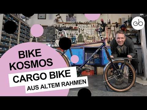 DIY-Cargo Bike aus 26" MTB Rahmen - mit einer Lastenradgabel und Schweißgerät