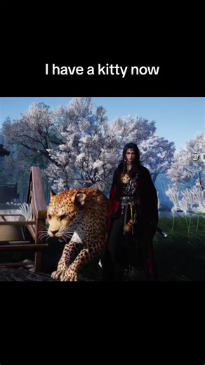 cat kitty cat #wherewindsmeetgame #leopard #wherewindsmeetcharacter #wherewindsmeet #wwm