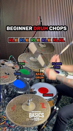Simple Drum Chops Every Beginner Should Know 🥁 #drums