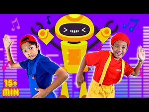 Robot Dance   More Nursery Rhymes and Kids Songs - Videos For Kids