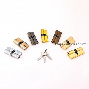 [Hot Item] High Quality Brass Euro Security Keys and Cylinder Lock with Knob for All Door Types