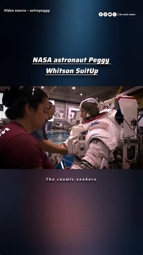 How Astronaut Peggy Whitson Gets Ready for Spacewalk | NASA