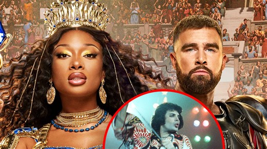 Megan Thee Stallion, Travis Kelce Kick Off NFL Season With Pepsi Ad, Queen Remake
