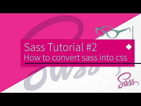 how to use scss in html - SASS Tutorial #2