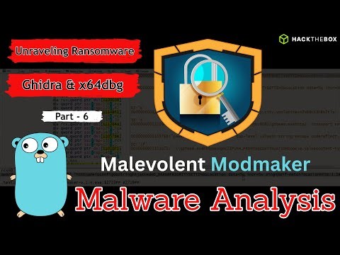 🐞 Reverse Engineering Ransomware with x64dbg | Golang Ransomware🔒 - Part 6 - #MalevolentModmaker🕵