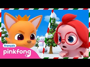 [Pinkfong vs Hogi] ☃️Bataille de Boules de Neige en Noël | Pinkfong Baby Shark Chansons pour Enfants