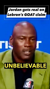 24K views · 329 reactions | Michael Jordan gets real on Lebron’s GOAT claim. 1XBet - Get up to 6000 in first time user bonus. USE promo code ISPORTZONE | ISportZonetv | Facebook