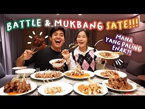 BATTLE & MUKBANG SATE FT. JESSICA JANE! MANA YANG PALING ENAK!?