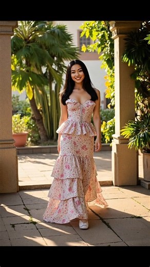 764K views · 6.8K reactions | Step into timeless elegance with these 12 floral maxi dress inspirations — perfect for brunch dates, garden parties, or golden-hour strolls. Soft prints, flowing fabrics, and feminine silhouettes that capture the beauty of effortless style. ✨ Which look is your favorite?  #MaxiDress #FloralStyle #DressInspo #FashionReel #ElegantStyle #OutfitIdeas #SummerFashion #AmaraStyle | Amara Sunisa | Facebook