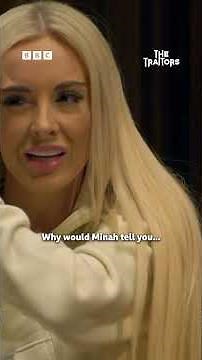 Traitors player slips up at breakfast 😬