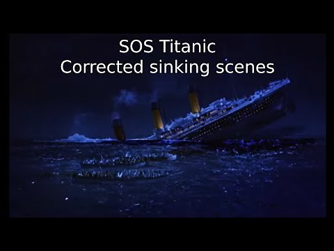S.O.S. Titanic (1979) Sinking Scene Corrected