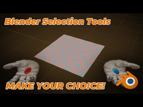 Blender Selection Tools - Make your Choice!