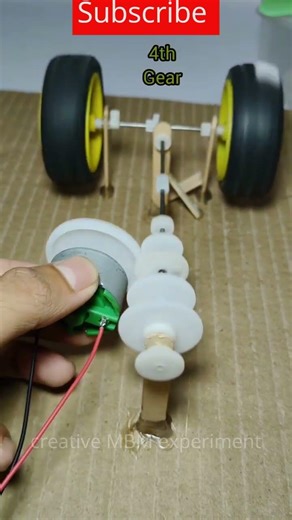 This simple gear project reveals how your car really works #tech #diy #shorts