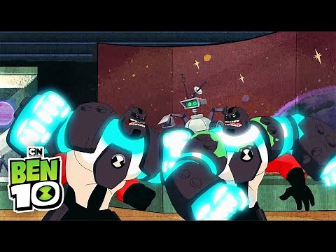 Omni-Enhanced Four Arms vs Four Arms | Ben 10 | Cartoon Network