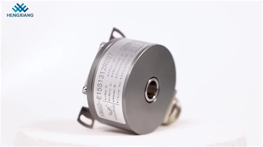 Hengxiang K60 Incremental Optical Rotary Encoder 100-2500 PPR IP65 Protection DC5V-30V