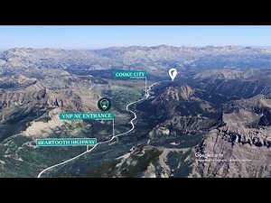 Satellite Map Video for 708 US Highway 212 | Cooke City, Montana