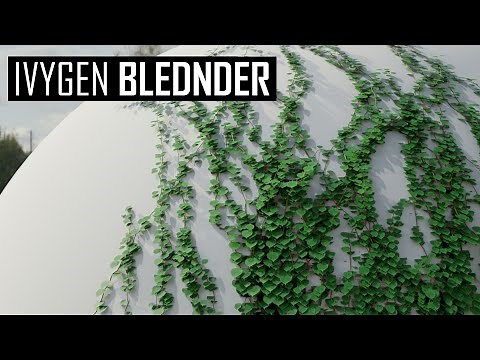 Blender's Built-In IvyGen Is EASY & FAST | Tutorial