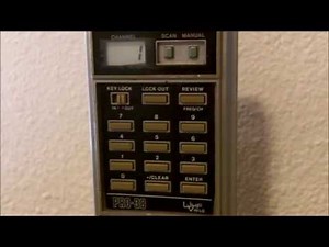 Realistic Pro 38 police scanner