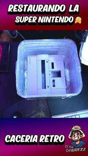 Whitewashing the #supernintendo with retrobright