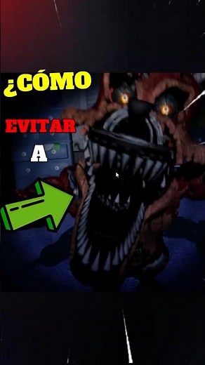 HOW TO AVOID Nightmare Foxy IN Five Nights at Freddy's 4?