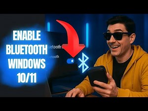 How to TURN ON BLUETOOTH on Windows 10/11 🔵💻 (Simple Step-by-Step Guide)