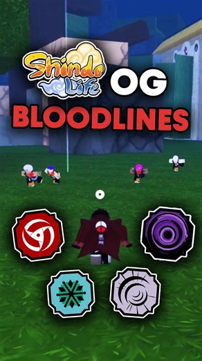 OGs Remember How OP These Bloodlines Were... #roblox #shindolife