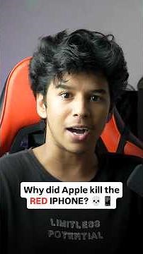 Why Apple Stopped Red iPhones? 🤫
