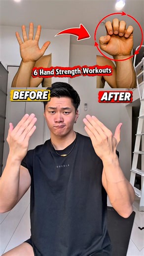 6 Effective Workouts to Strengthen Your Hands‼️🖐️#handstrength #handworkout #forearmtraining